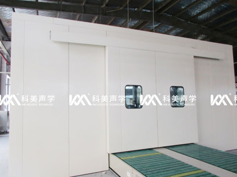 ELECTRICAL DOUBLE DOOR STRUCTURE MUTE ROOM